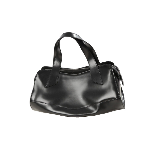 Cromia Black Women's Satchel Bag - Picture 13 of 13